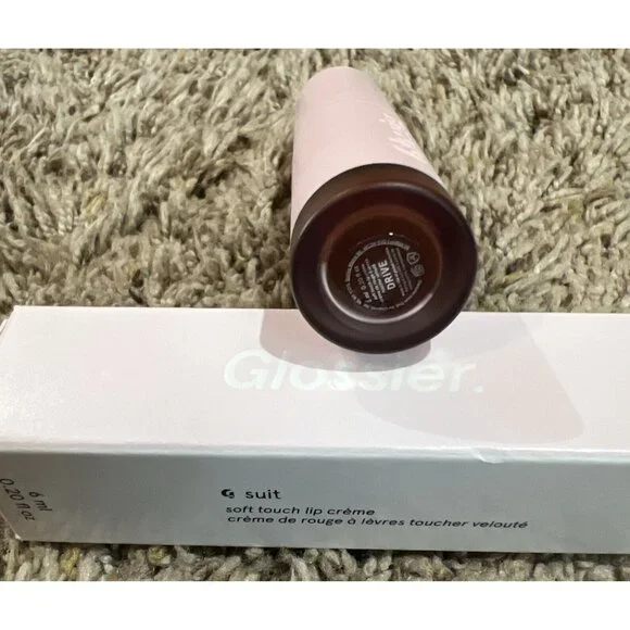 New In Box Glossier G Suit Soft Touch Lip Creme -DRIVE- 6 mL / .20 Fl Oz - Picture 3 of 4